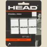 Overgripi Head Padel Pro balti - 3 gab.
