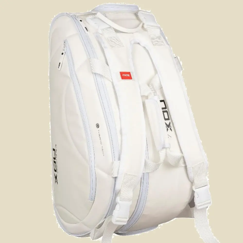 Nox Pro sērijas balta padela soma 2023