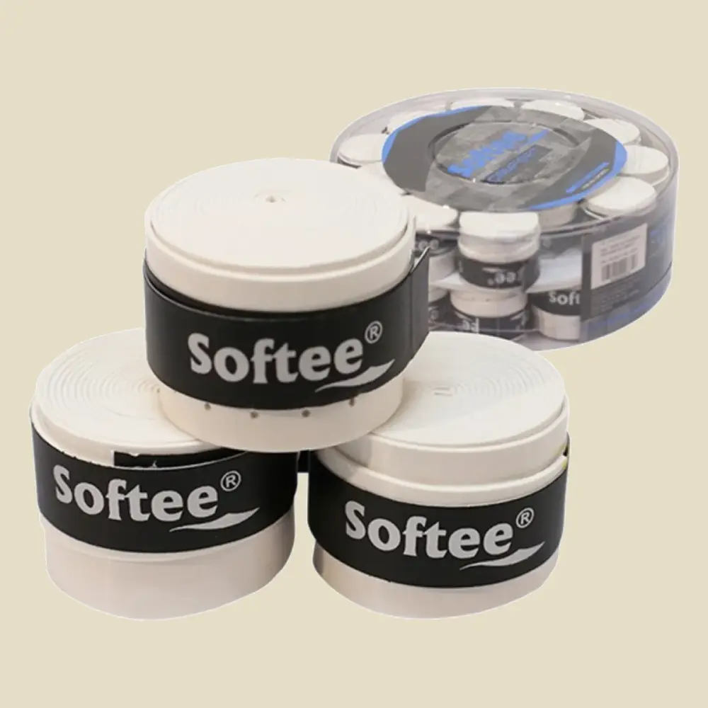 Softee Comfort perforētie virsgripi, balti, 30 gab. iepakojumā