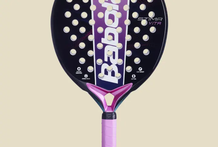 Babolat Stima Vita, melna / violeta, skats no priekšas