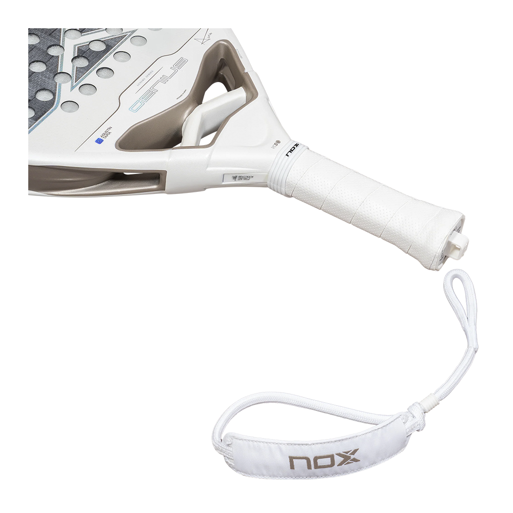 NOX AT10 Genius 12K Xtrem Lite Agustín Tapia 2027, balta / pelēka, tuvplāns