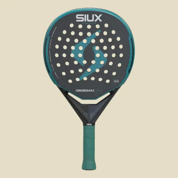 Siux Obsidian Elite 2027, melna / tirkīza, skats no priekšas