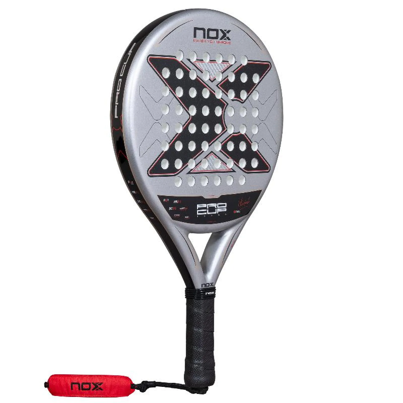 Nox ML10 Pro Cup Rough Surface 2027, melna / pelēka, skats leņķī