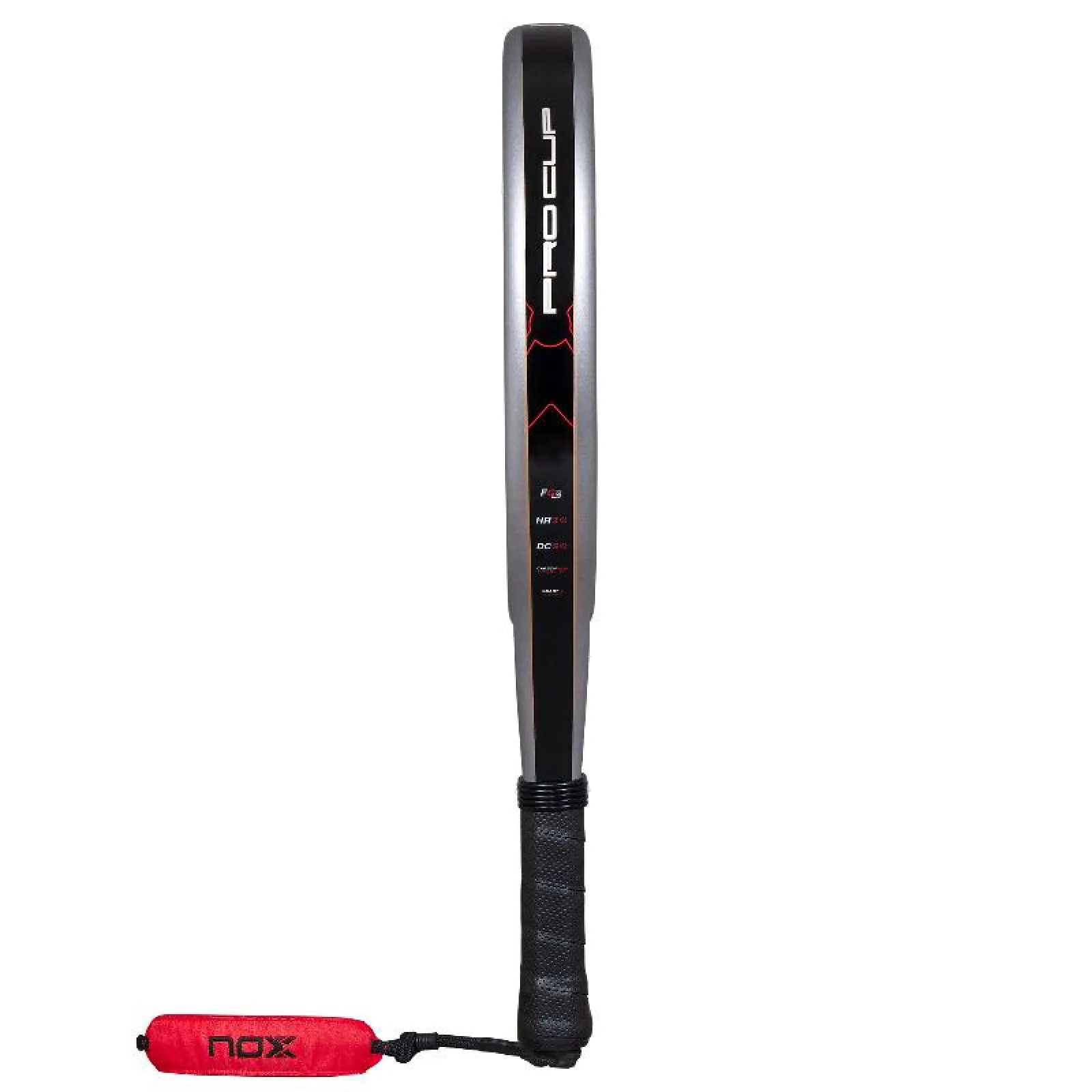 Nox ML10 Pro Cup Rough Surface 2027, melna / pelēka, skats no sāniem