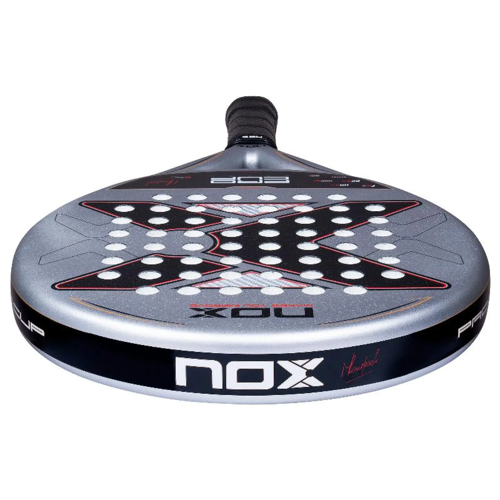 Nox ML10 Pro Cup Rough Surface 2027, melna / pelēka, skats leņķī
