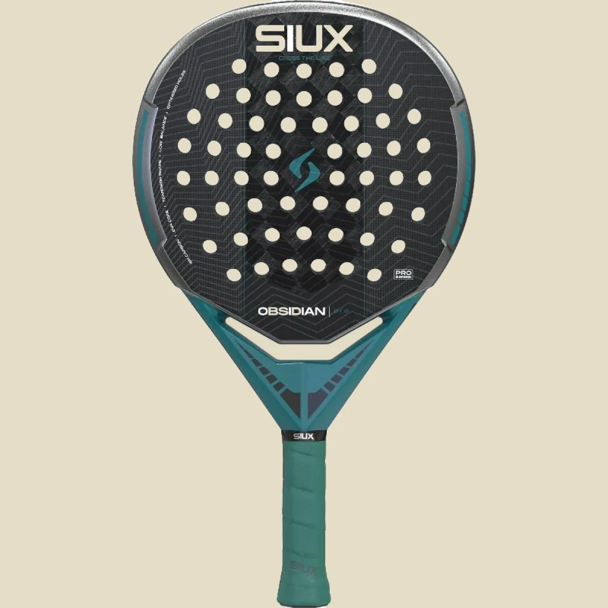Siux Obsidian Pro 2027 sudraba, melna / pelēka