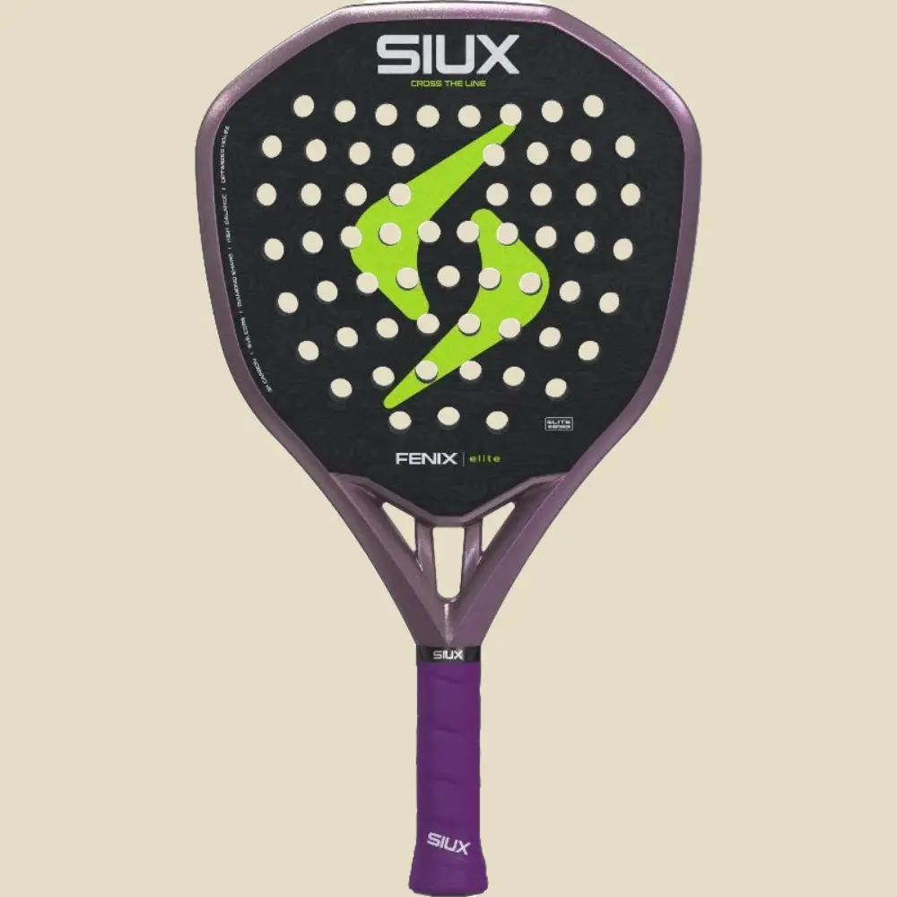 Siux Fenix Elite 2027, melna / violeta, skats no priekšas