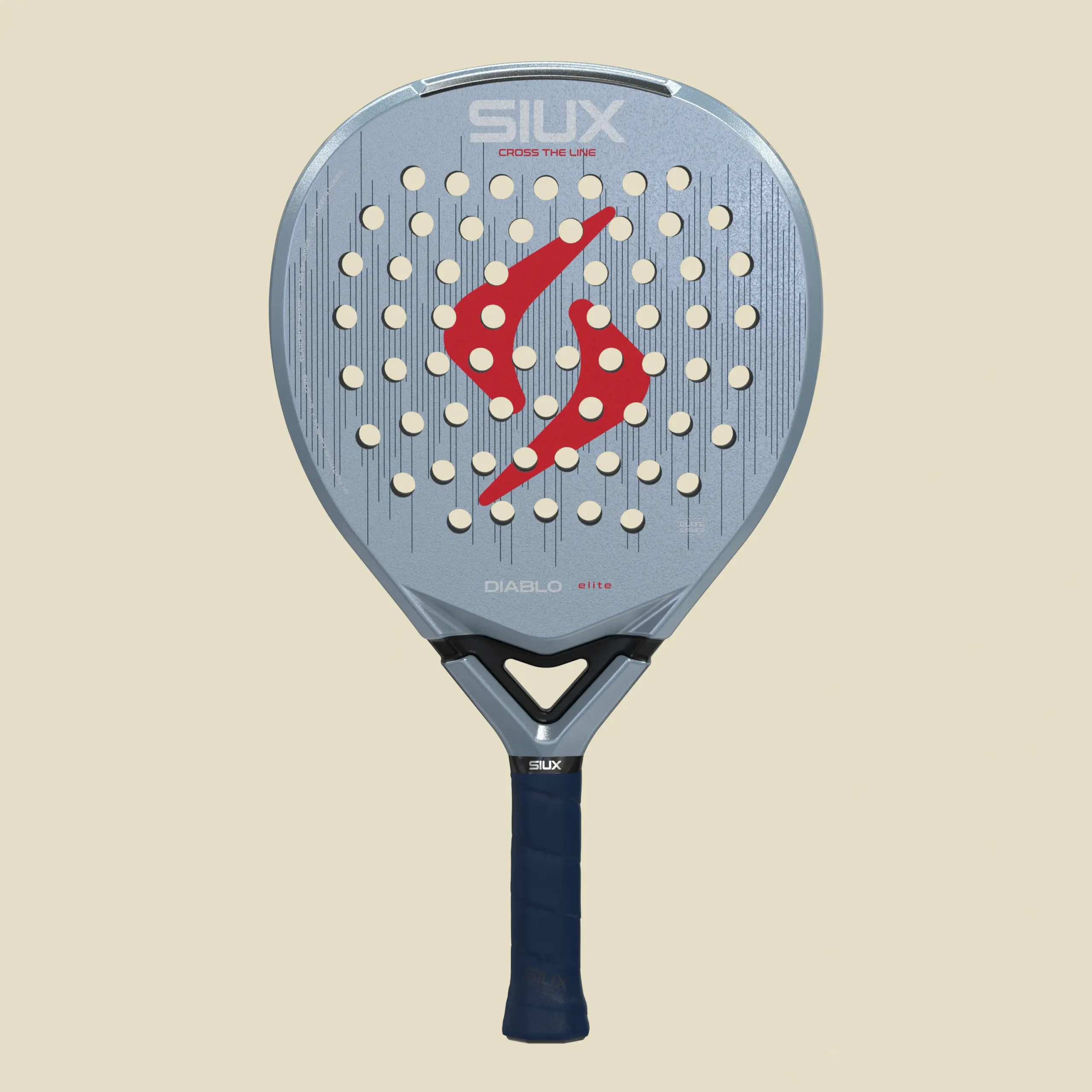 Siux Diablo Elite 2027, sarkana / zila, skats no priekšas