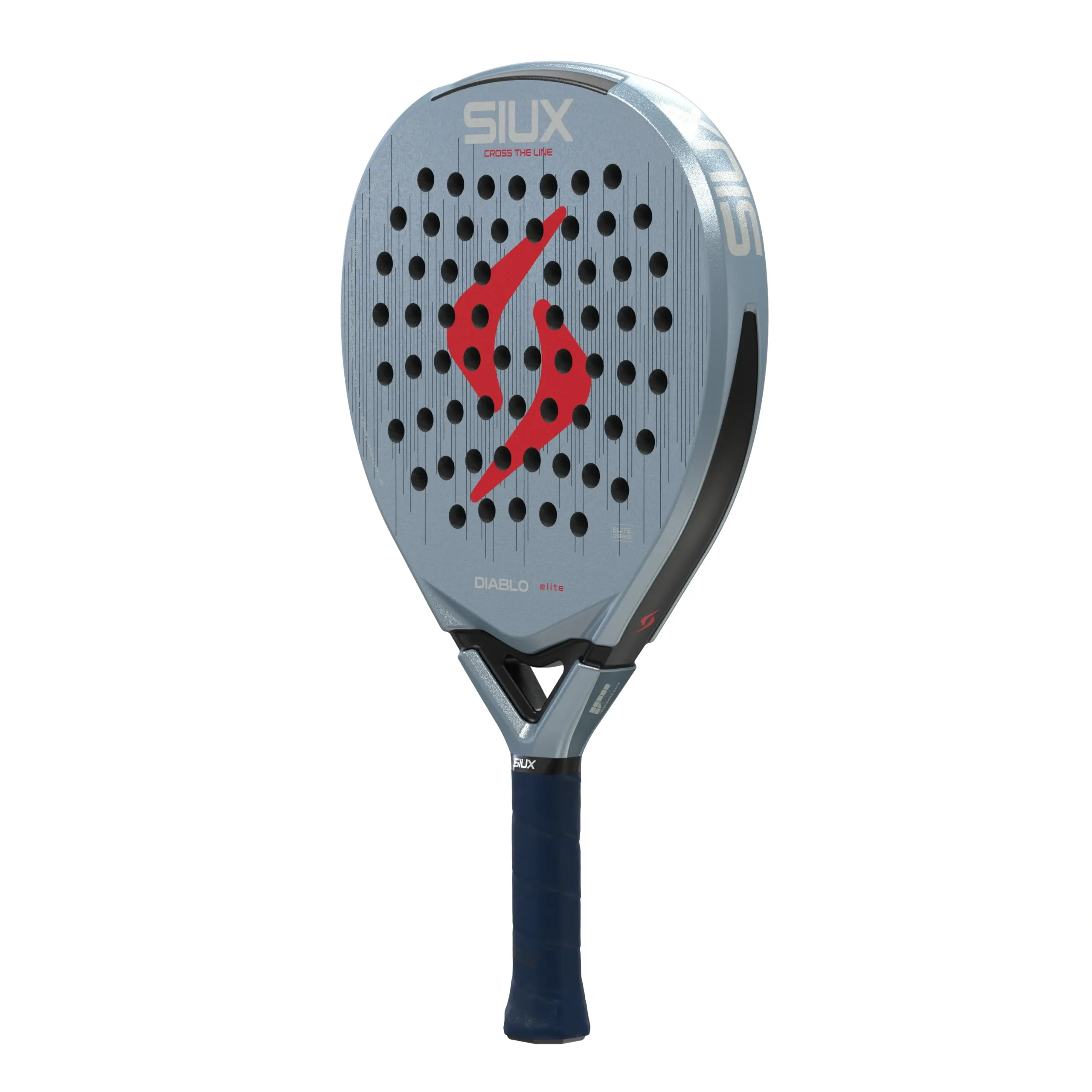 Siux Diablo Elite 2027, sarkana / zila, skats leņķī