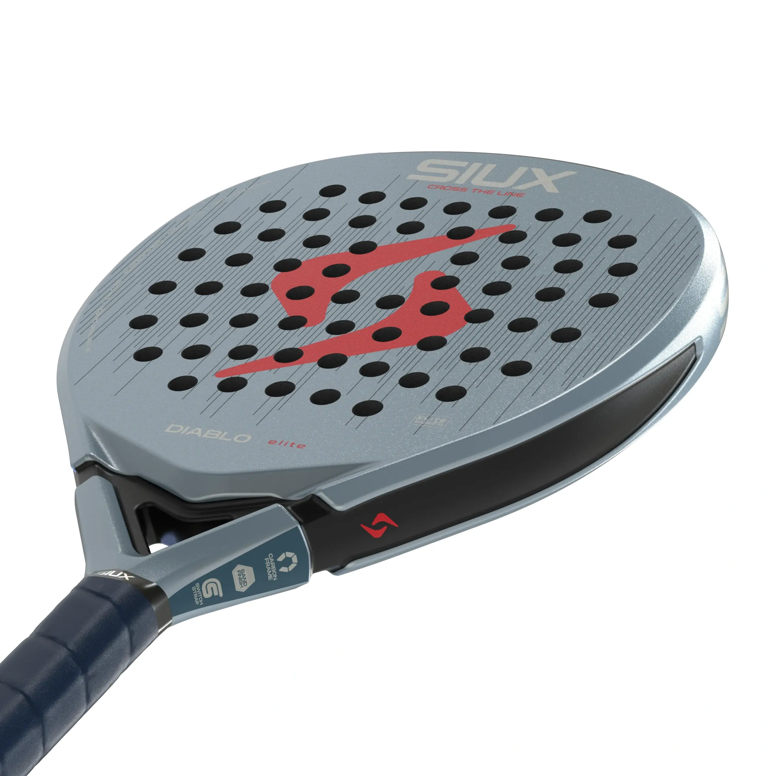 Siux Diablo Elite 2027, sarkana / zila, skats leņķī