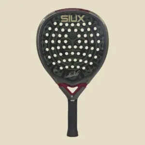 Siux Diablo Pro MX 2026, melna / sarkana, skats no priekšas