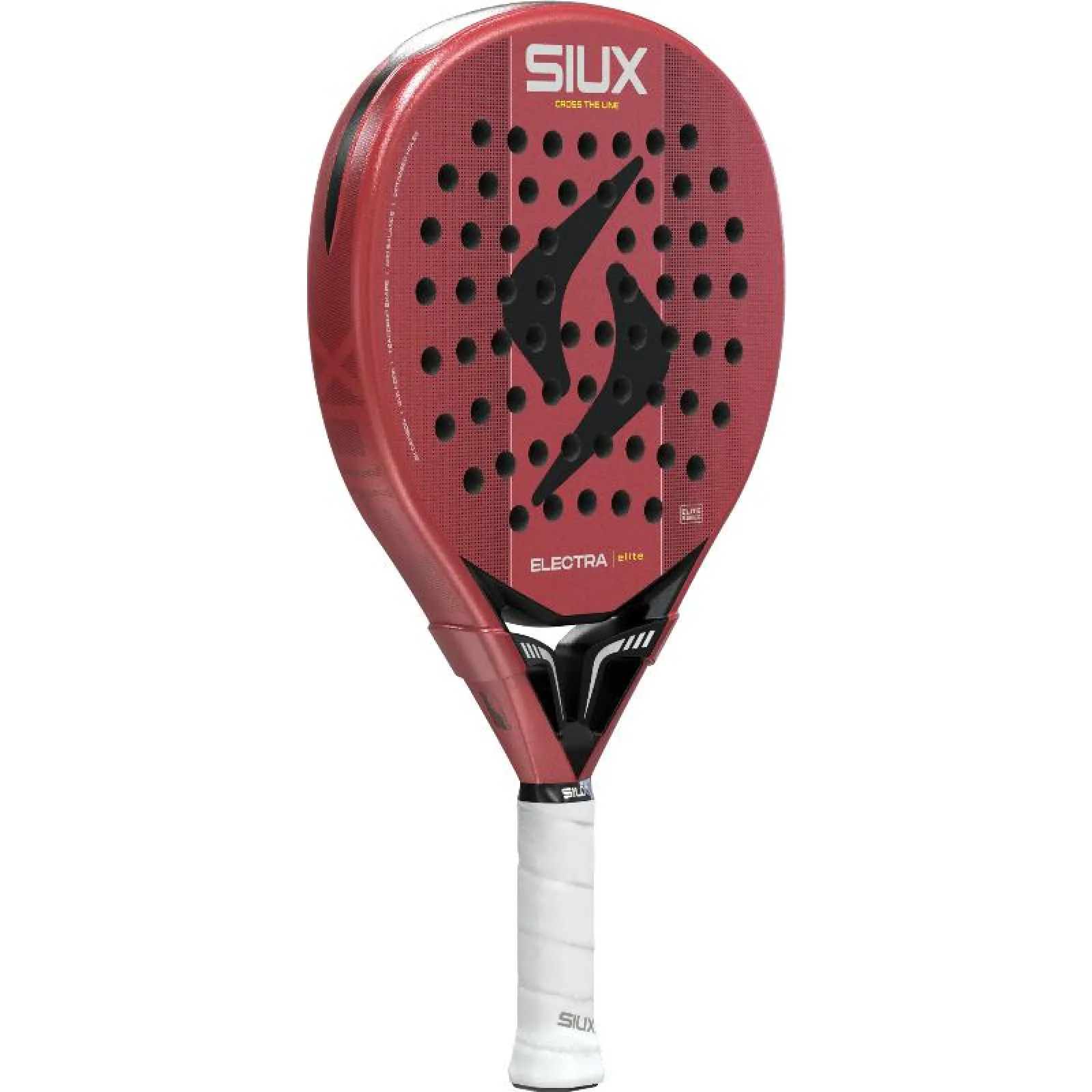 Siux Electra Elite 2027, melna / sarkana, skats leņķī
