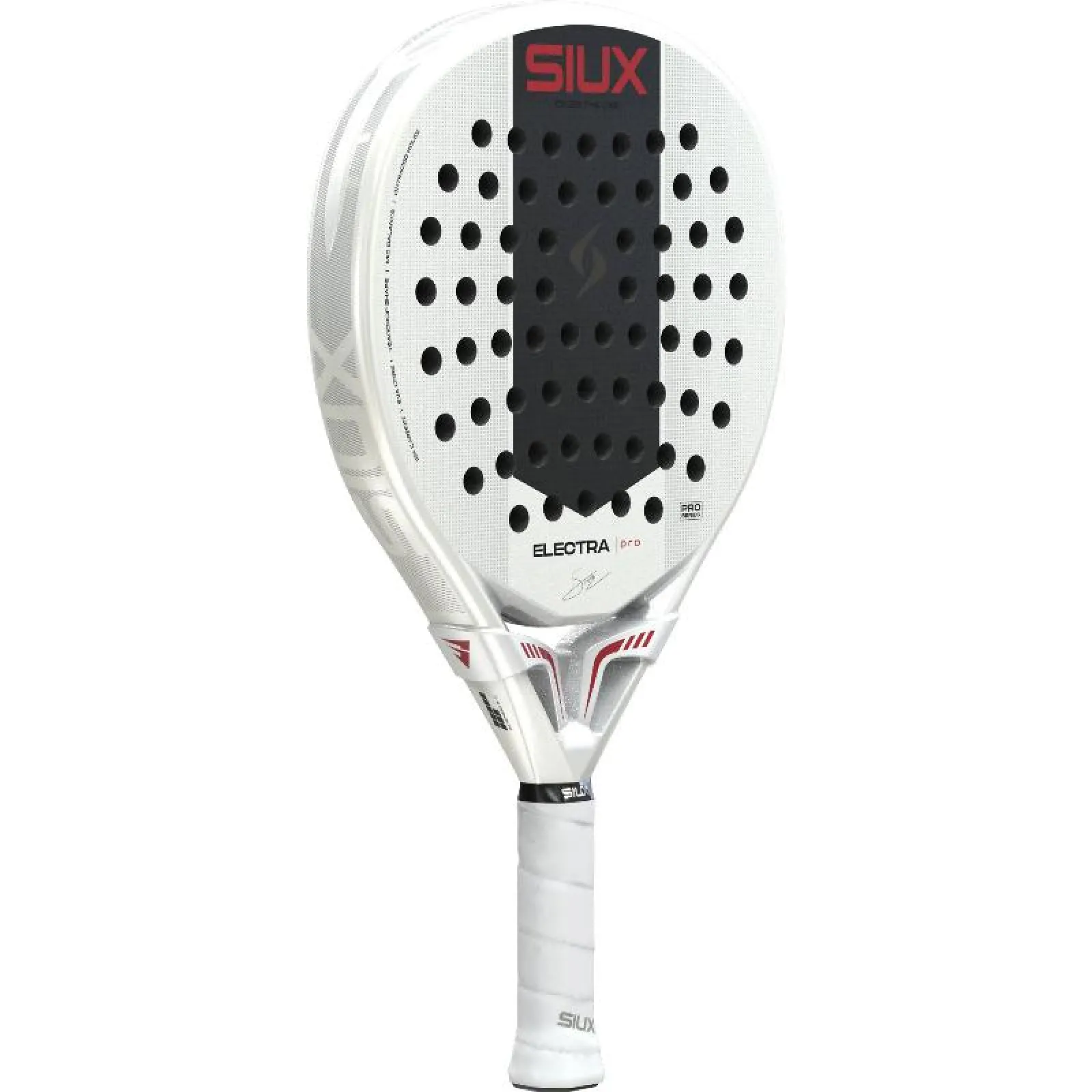 Siux Stupa Electra Pro 2027 balta, melna, skats leņķī