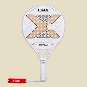 Nox ML10 Pro Cup Coorp 2027, balta / sarkana, skats no priekšas
