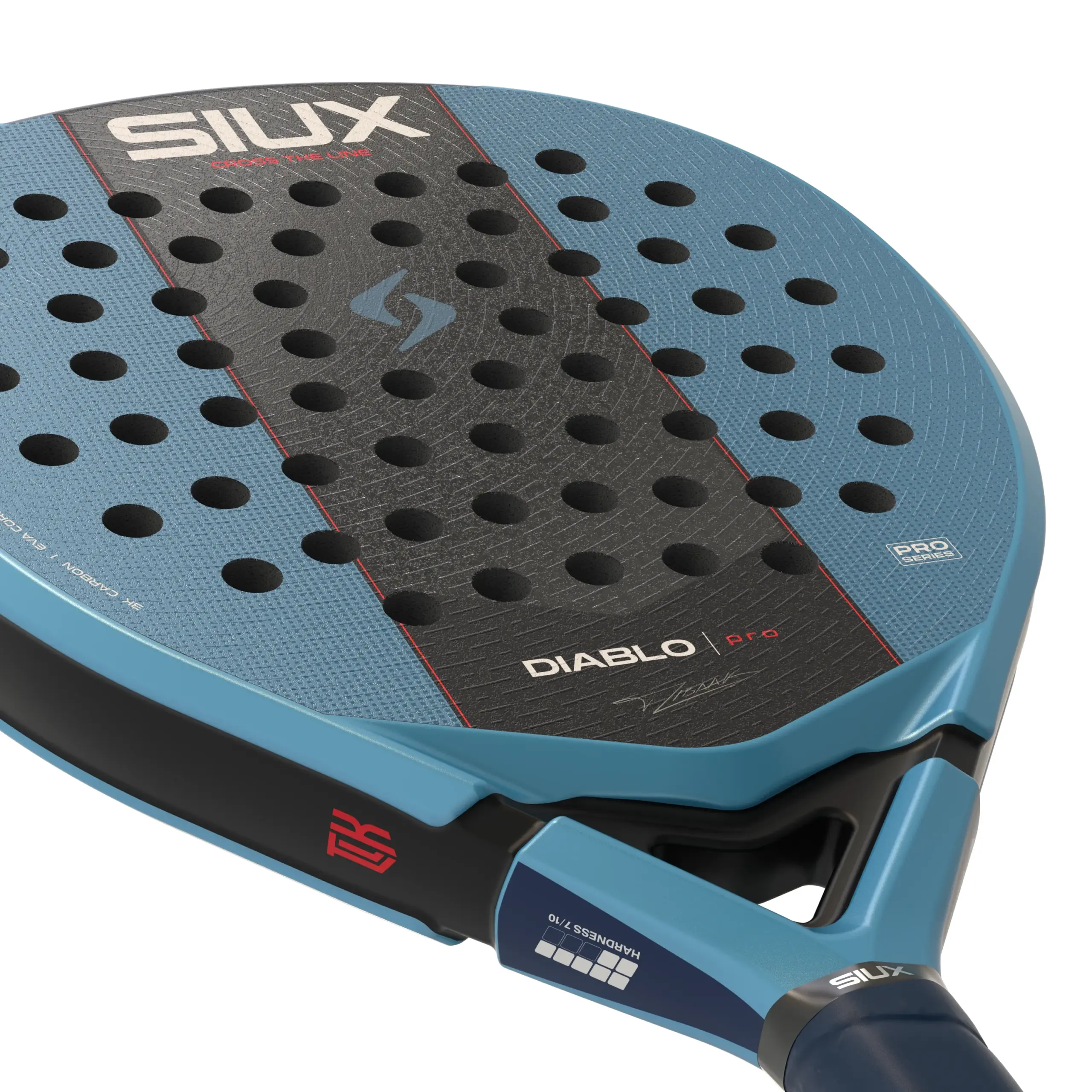 Siux Diablo Pro 2027 metāliski zila, melna, tuvplāns