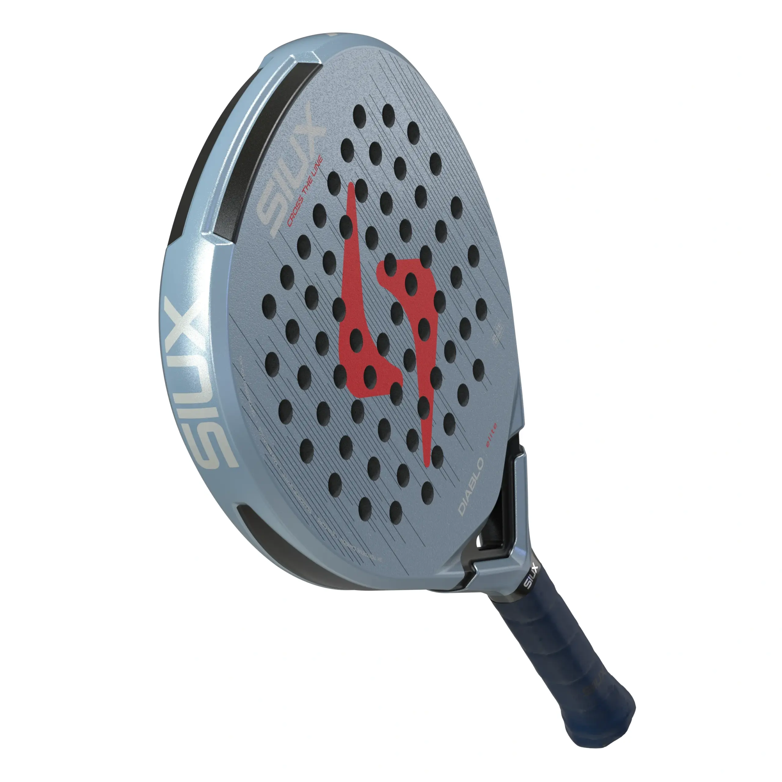 Siux Diablo Elite 2027, sarkana / zila, skats leņķī