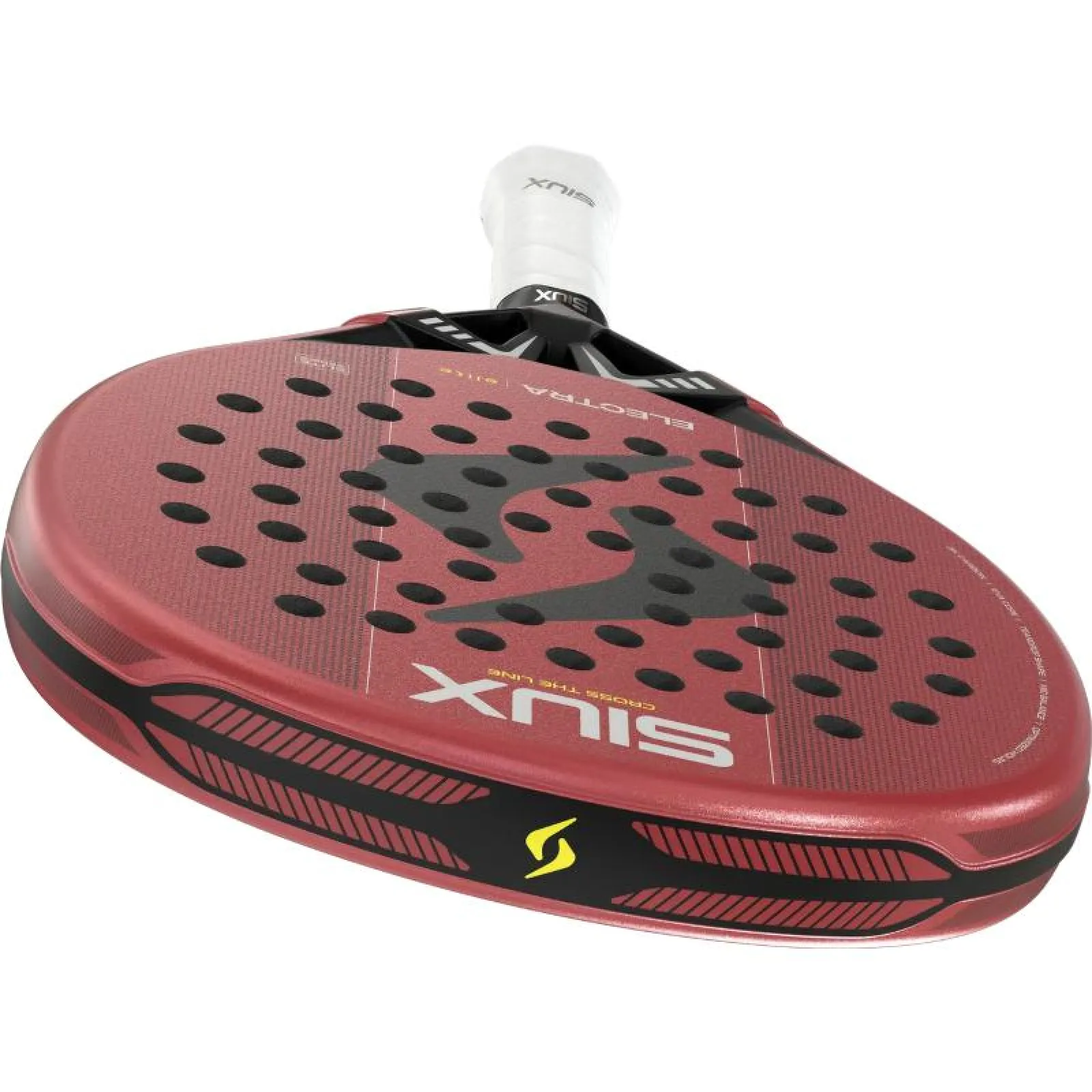 Siux Electra Elite 2027, melna / sarkana, skats leņķī