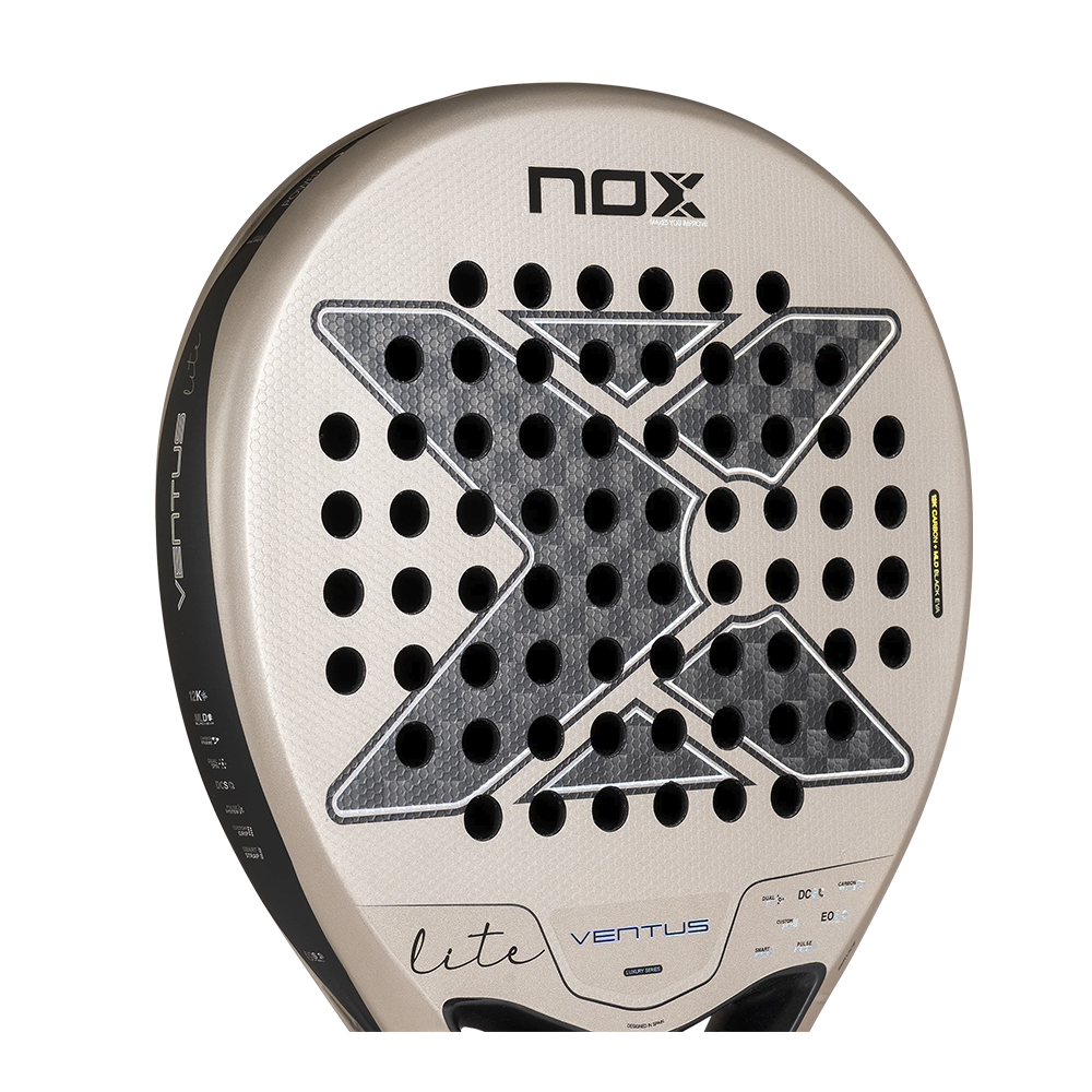 Nox Ventus 12K Hybrid Lite 2027, melna / smilškrāsa, tuvplāns