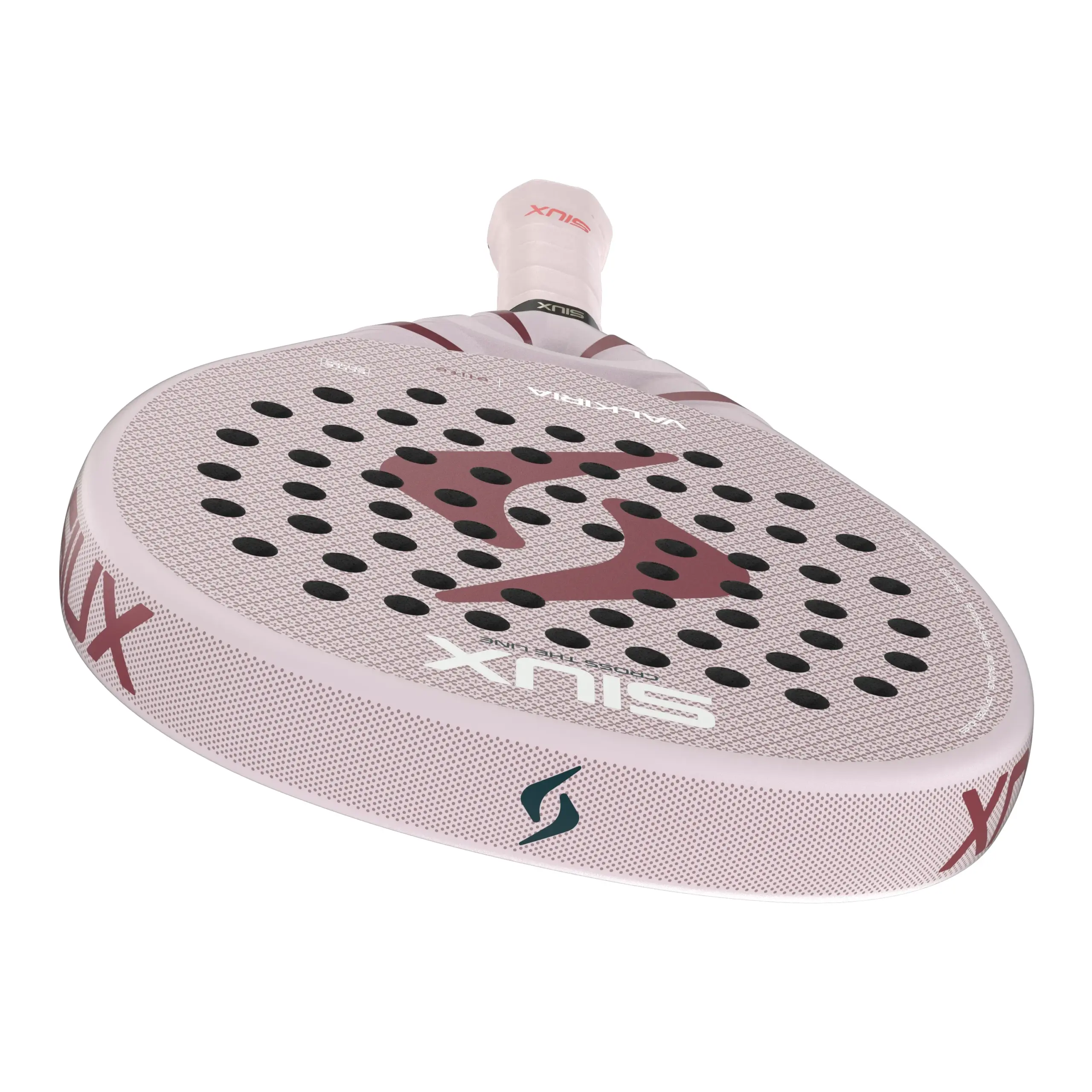 Siux Valkiria Elite 2027, balta / rozā, skats leņķī