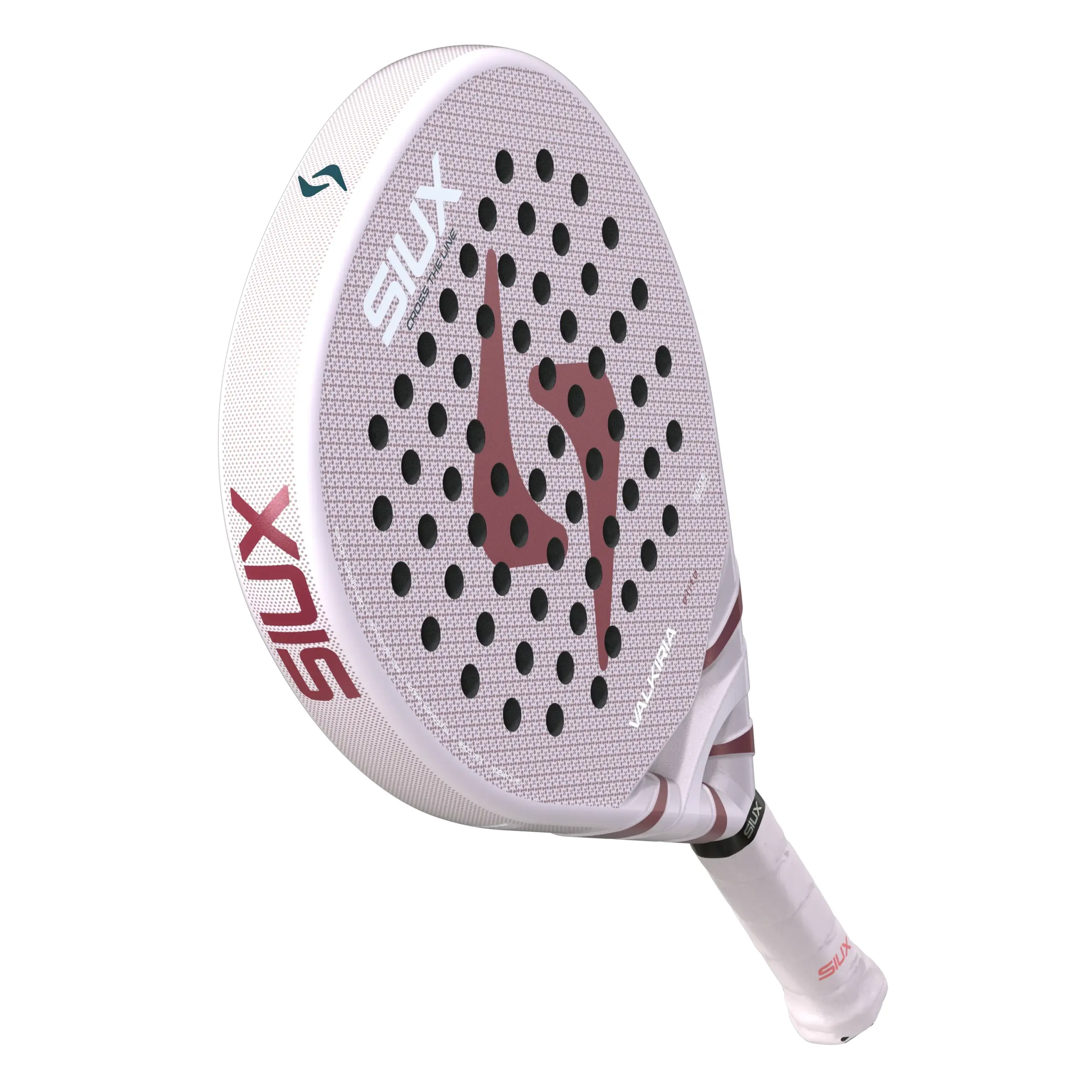 Siux Valkiria Elite 2027, balta / rozā, skats leņķī
